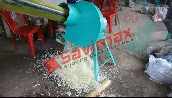 Máy băm chuối siêu mịn công suất 1.5kw - 100% motor đồng bền bỉ.