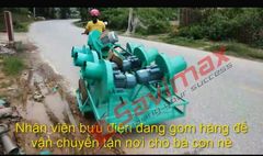 Máy băm chuối siêu mịn công suất 1.5kw - 100% motor đồng bền bỉ.
