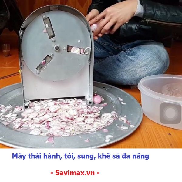 Máy Thái Hành Tỏi Quay Tay TH06
