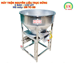 Máy trộn nguyên liệu trục đứng UN TC 50