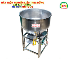 Máy trộn nguyên liệu trục đứng UN TC 75
