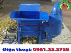 máy tuốt lúa tuốt hạt mini