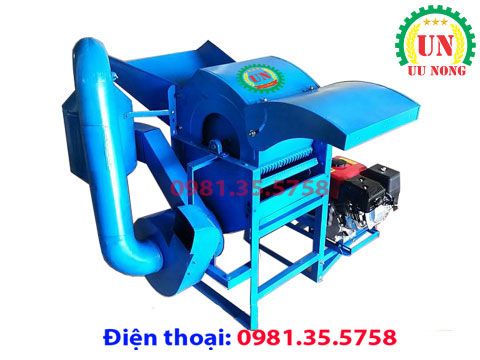 máy tuốt lúa tuốt hạt mini