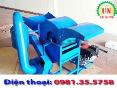 máy tuốt lúa tuốt hạt mini