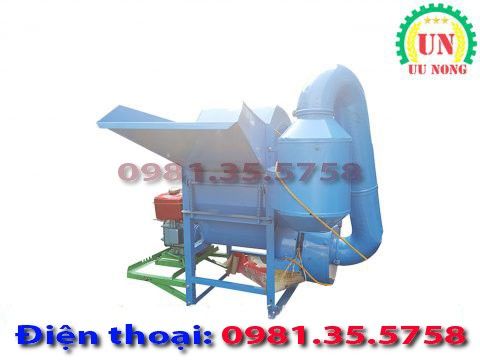 máy tuốt lúa tuốt hạt mini