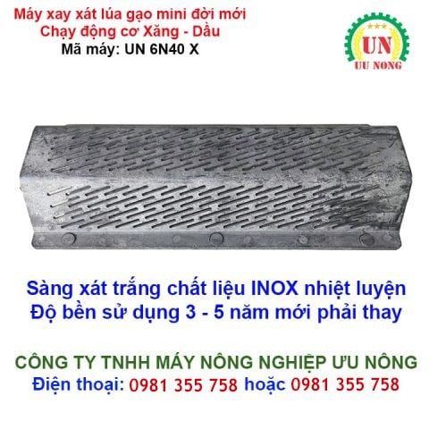 Máy xát gạo động cơ xăng – dầu UN 6N40 X