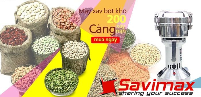 Máy xay thuốc bắc Savi 200g