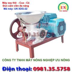 Máy xay thịt Cua Cá Đùn cám đa năng Cối 22