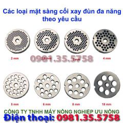 Máy xay thịt Cua Cá Đùn cám đa năng Cối 22