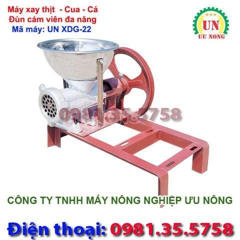 Máy xay thịt Cua Cá Đùn cám đa năng Cối 22