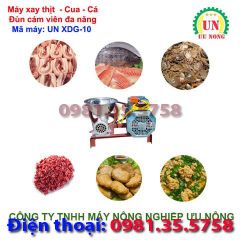 Máy xay thịt Cua Cá Đùn cám đa năng Cối 10