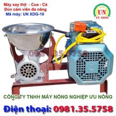 Máy xay thịt Cua Cá Đùn cám đa năng Cối 10