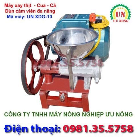 Máy xay thịt Cua Cá Đùn cám đa năng Cối 10