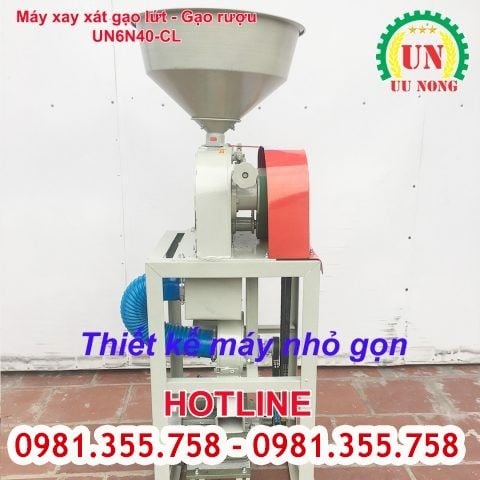 Máy xay xát gạo lứt UN6N40-CL