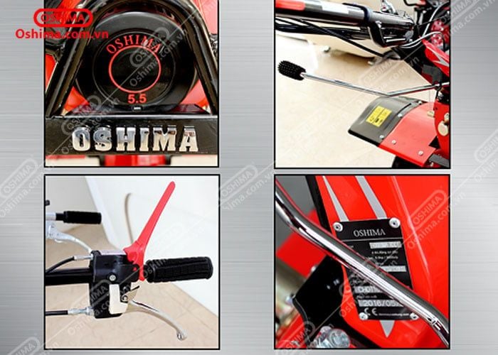 Máy xới đất OSHIMA XDX2-D động cơ Jiangdon