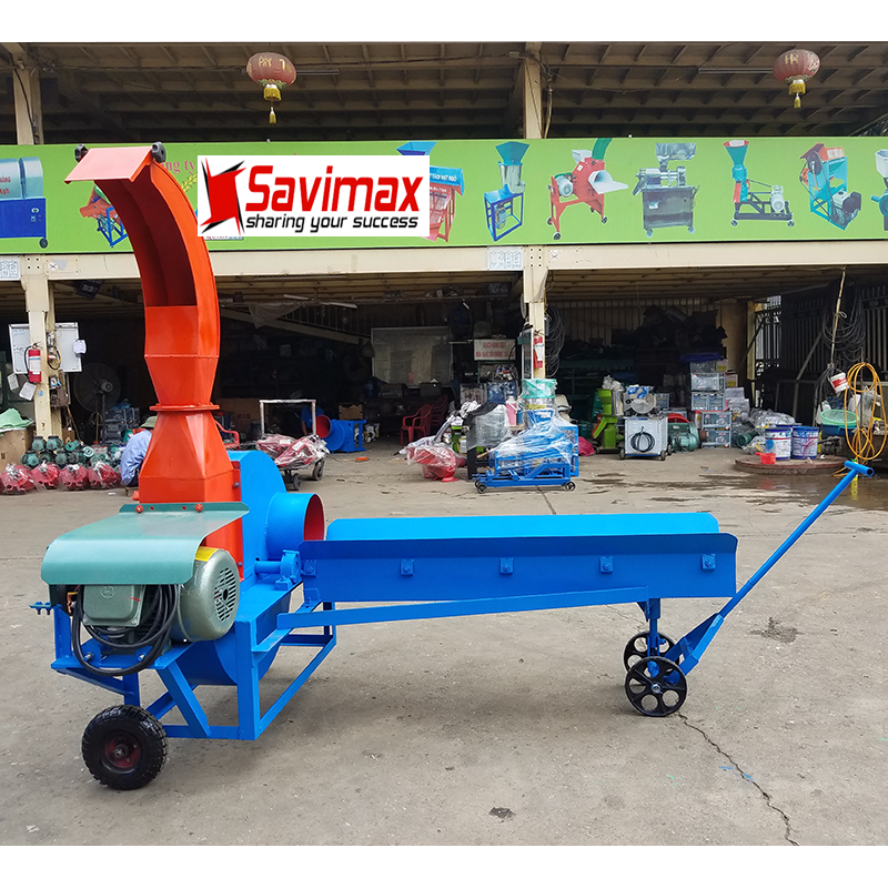 Máy băm cỏ voi công nghiệp cổ cao OKASU OS55