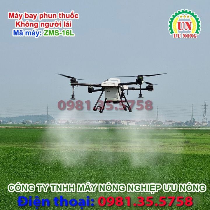 Máy bay phun thuốc không người lái Zenmuse Singapore ZMS 16L