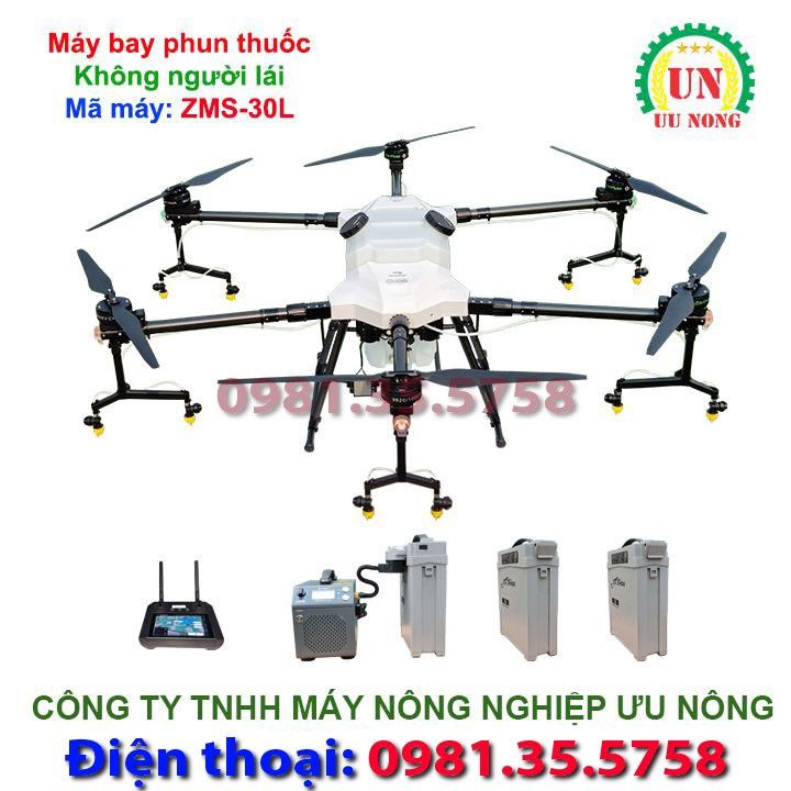 Máy bay phun thuốc không người lái Zenmuse Singapore ZMS 30L