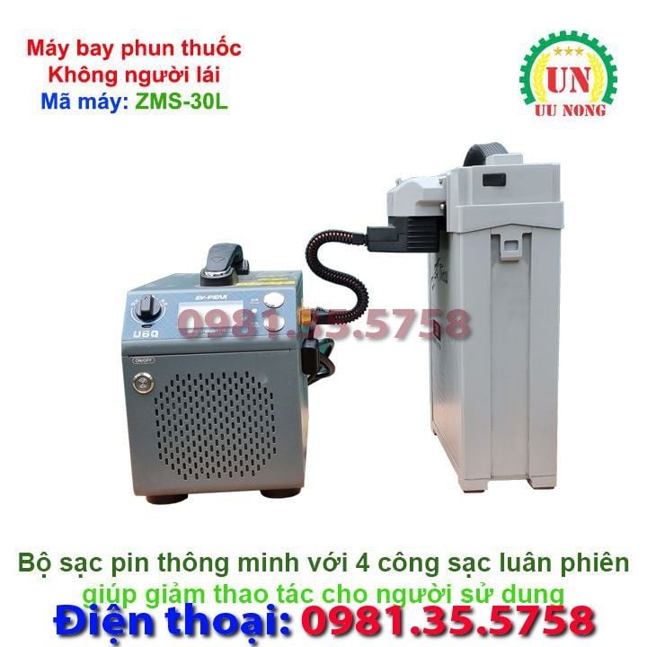 Máy bay phun thuốc không người lái Zenmuse Singapore ZMS 30L