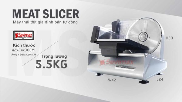 Máy thái thịt đông lạnh, thịt chín SV06