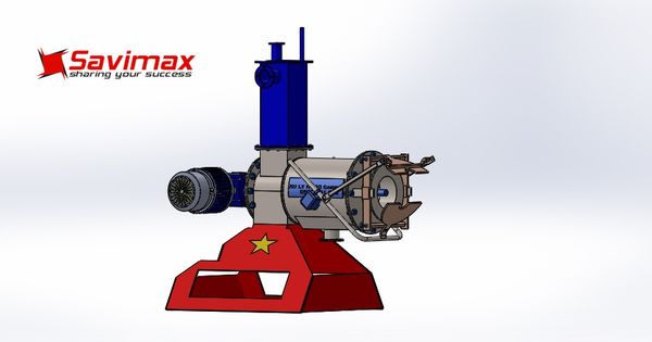 Máy ép phân gà, lợn, bò Savi EPG