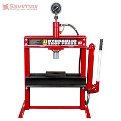 Máy ép thủy lực dùng tay 12 tấn có đồng hồ MODEL: TY12001