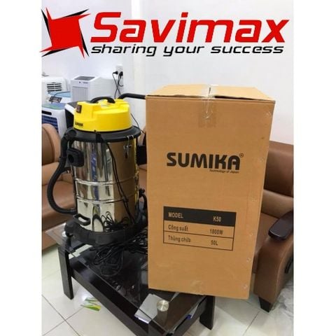 Máy hút bụi công nghiệp Sumika 3 trong 1 K50 (hút bụi, hút nước, thổi)