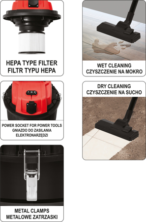 MÁY HÚT BỤI CÔNG NGHIỆP YATO YT-85701