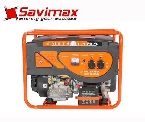 Máy phát điện chạy xăng 5kw Mitsuyama TL-7900 giật nổ
