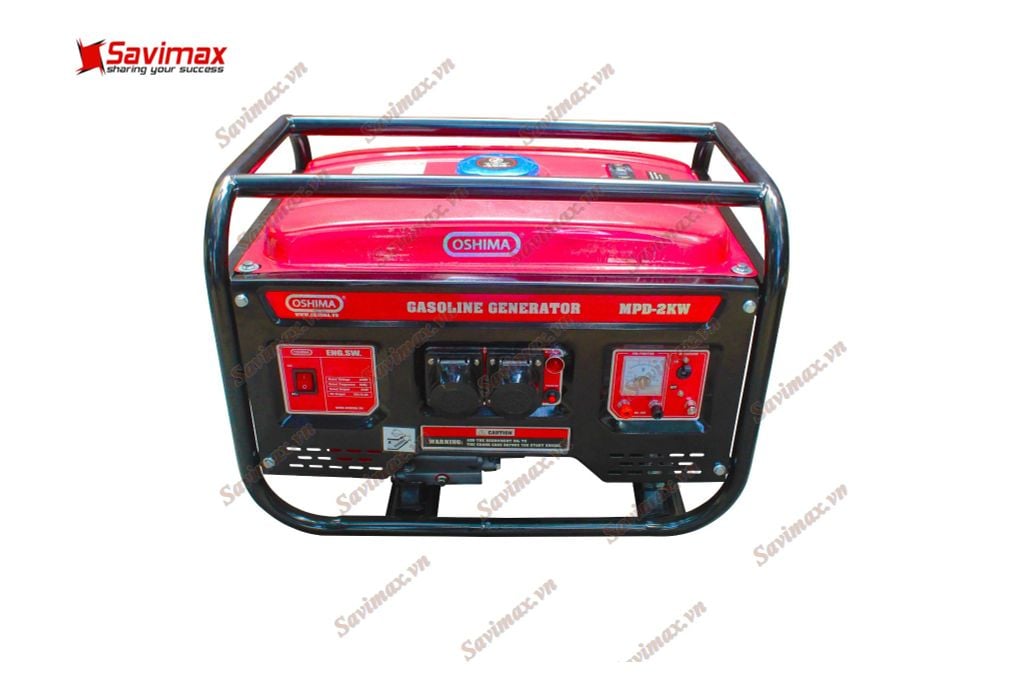 Máy phát điện OSHIMA-2KW  15L (Đỏ)