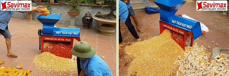 Máy ngô tròn hộp quạt siêu sạch TK06