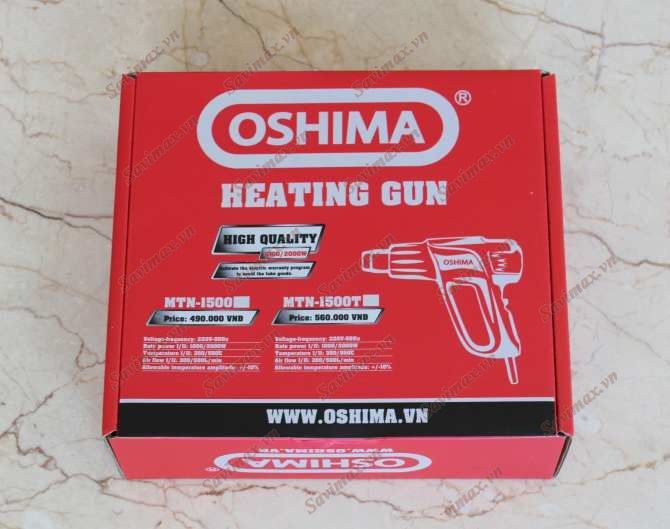 Máy thổi nhiệt Oshima MTN 1500T