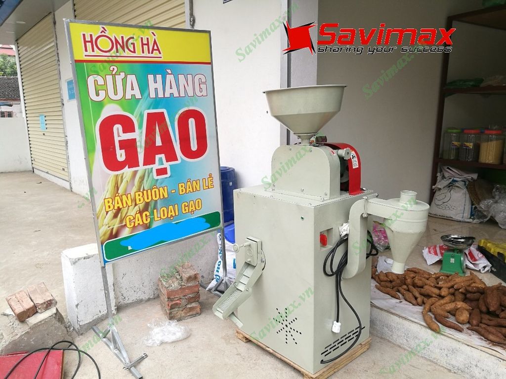 Máy xay xát lúa gạo liên hoàn TGM LH300