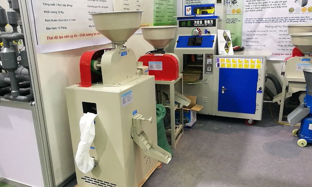 Máy xay xát lúa gạo liên hoàn TGM LH300