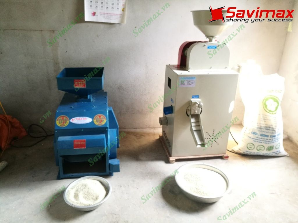 Máy xay xát lúa gạo liên hoàn TGM LH300