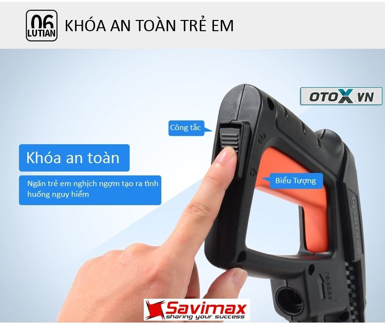 Máy rửa xe Lutian LT 303B (1400W)