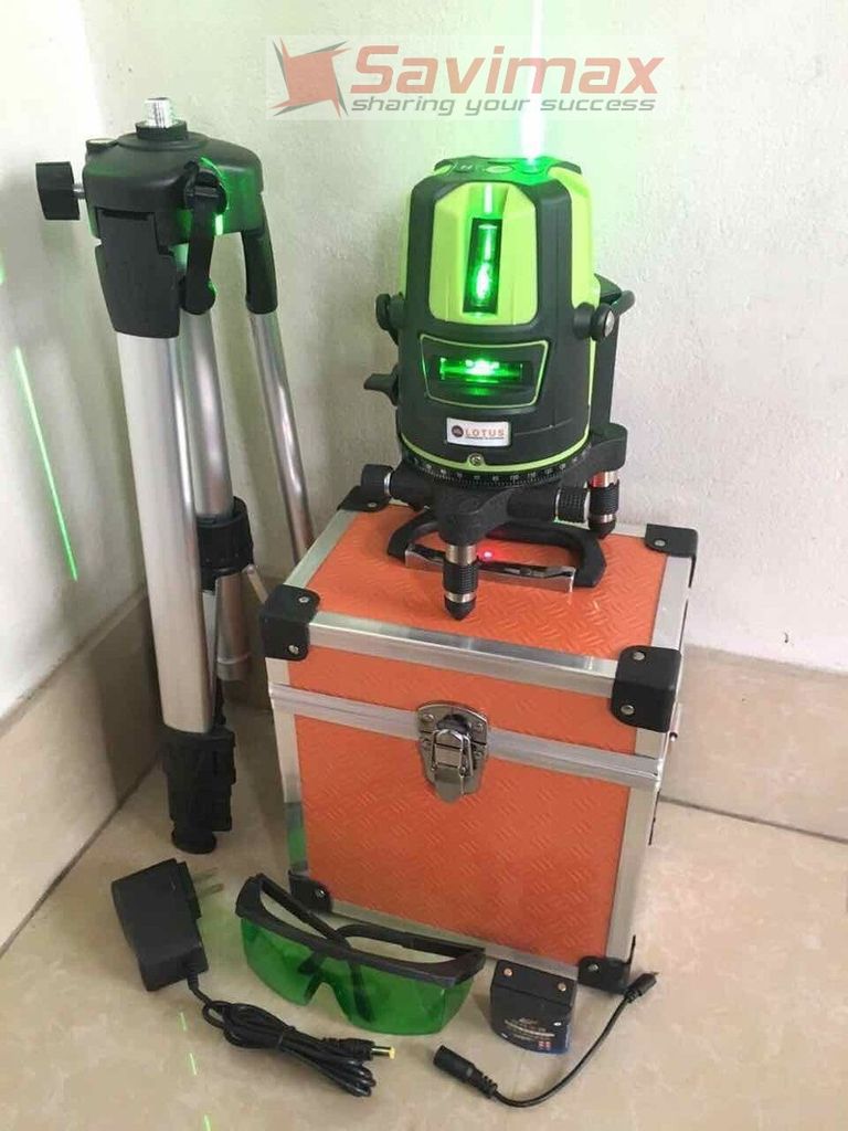 Máy cân mực 5 tia xanh Sanmax kèm chân rút