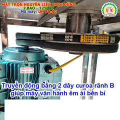 Máy trộn nguyên liệu trục đứng UN TC 50