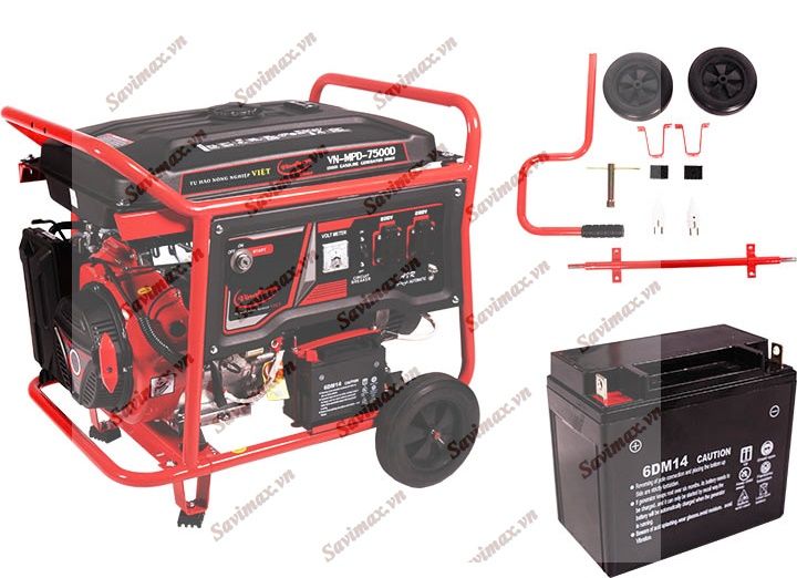 Máy Phát Điện 5kw Chạy Xăng Vinafarm 7500D chất lượng cao