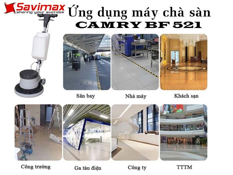 Máy chà sàn CAMRY BF521