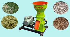 Máy Ép Cám Viên Trục Đứng S200 motor 4kw điện 3 pha