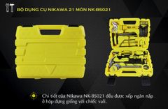 Bộ dụng cụ 21 món Nikawa NK-BS021