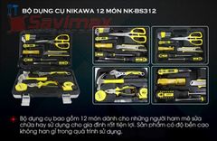 Bộ dụng cụ cầm tay 12 món Nikawa NK-BS312