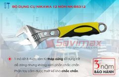 Bộ dụng cụ cầm tay 12 món Nikawa NK-BS312