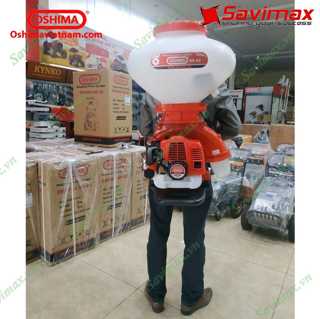 Máy phun khử trùng 3 chức năng Oshima OS-43