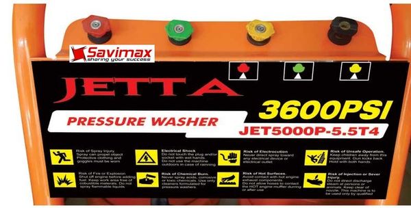 Máy rửa xe cao áp Jetta JET120-3.0S4 (3000P-120J)
