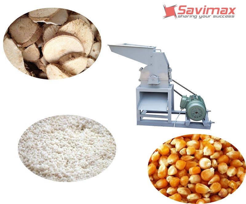 Máy nghiền  ngô khoai sắn 14 buông thẳng
