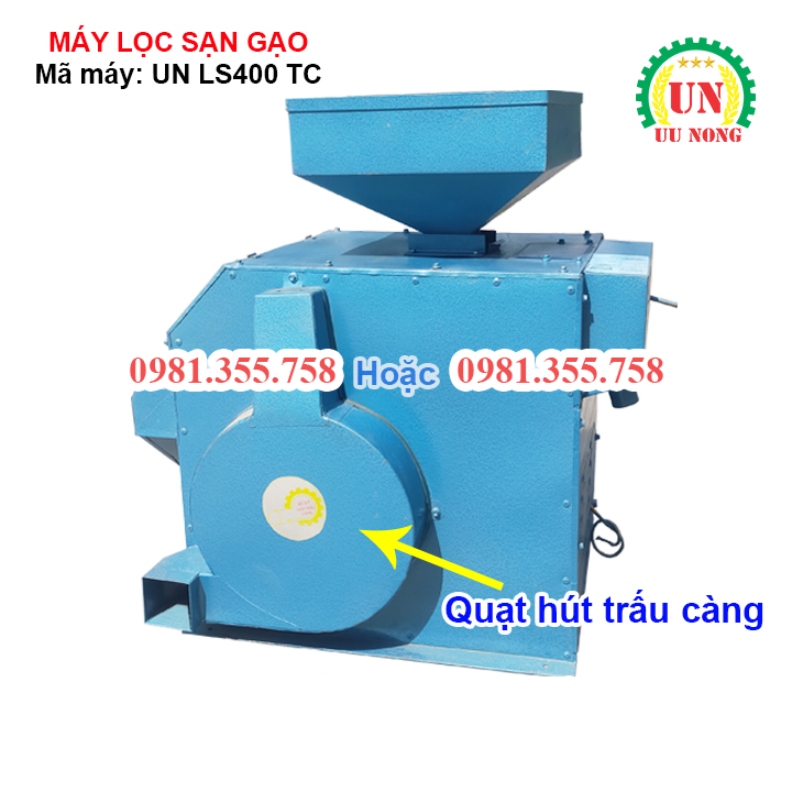 Máy lọc sạn gạo mini UN LS400 TC