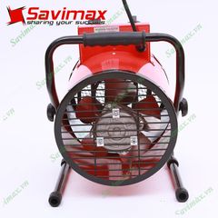Quạt sấy công nghiệp gió nóng 3kW dạng tròn S3KW