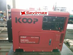 Máy phát điện Koop KDF 7500Q chạy dầu công suất 5.5kva